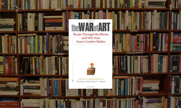 Overcome creative blocks with "The War of Art": Master discipline and adopt a professional mindset to unlock fulfillment in your creative pursuits.